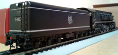 HO BROADWAY LIMITED BRASS HYBRID BLI I-5 4-6-4 NEW HAVEN NH #1407 DCC & SOUND
