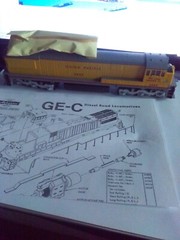 ATHEARN HO TRAIN LOCOMOTIVE #2805 UNION PACIFIC U28C DUMMY NON-POWERED 3432 NOS!
