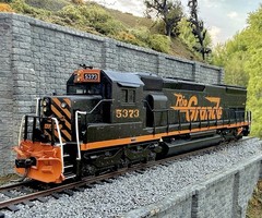HO Scale Brass Alco Models EMD SD-45T-2 Rio Grande Custom Paint DC/LNIB