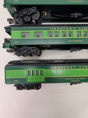 Williams M1017 Crescent Limited 60′ Madison 4-Car O Gauge Set Tested C8 Box
