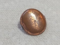 VINTAGE ORIGINAL PREWAR LIONEL TRAIN OEM PART 259E BOILER TOP COPPER DOME HATCH