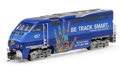 Athearn N EMD F59PHI Amtrak AMTK #457 DC LED ATH15298