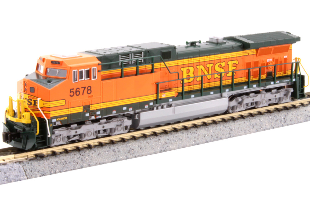 Kato N Scale ~ New 2024 ~ AC4400CW ~ BNSF #5678 ~ DC Version ~ 176-7115