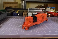 HO SHELL GP30? decorated w/ railings