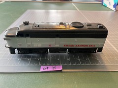KMT Kusan Auburn Train 2716 ALCO DUMMY DIESEL LOCOMOTIVE KANNON BALL NICE! LOT H