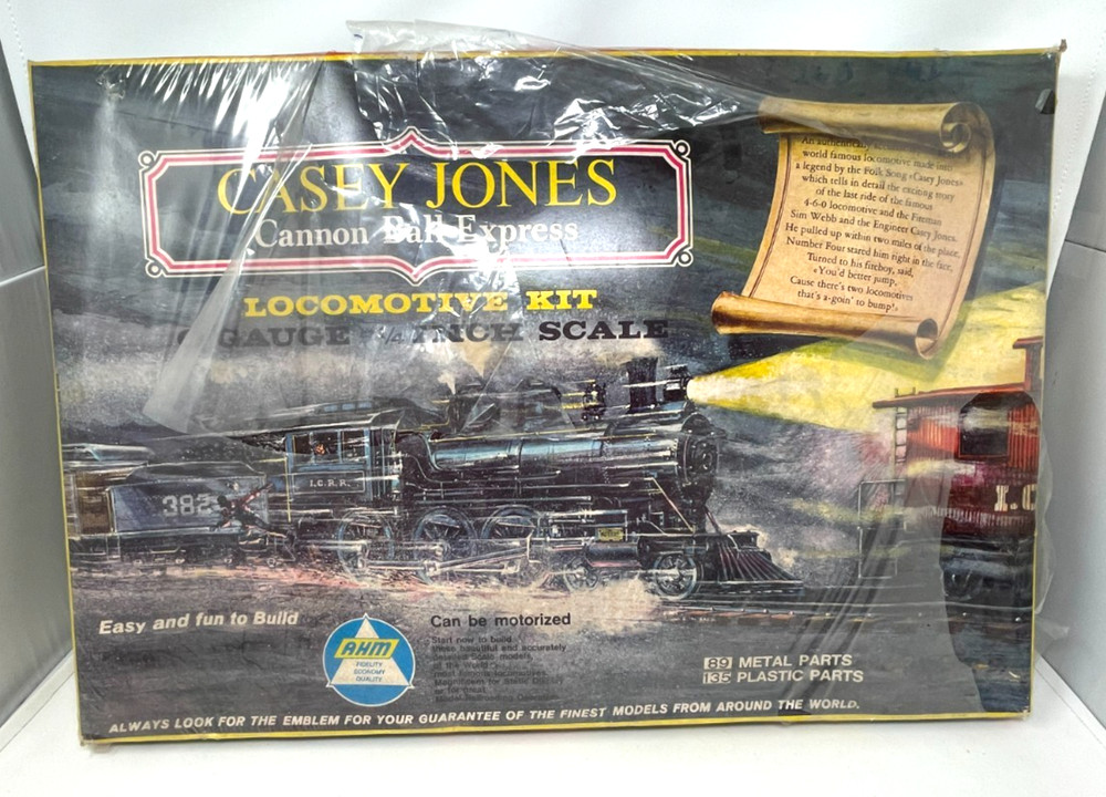 AHM by Rivarossi 7201 Casey Jones “Cannon Ball Express” O Gauge (RARE)