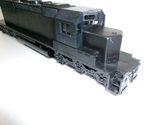 ATHEARN # 4400 ~ UNDECORATED SD40-2 POWERED LOCOMOTIVE ~ HO SCALE ~ L C
