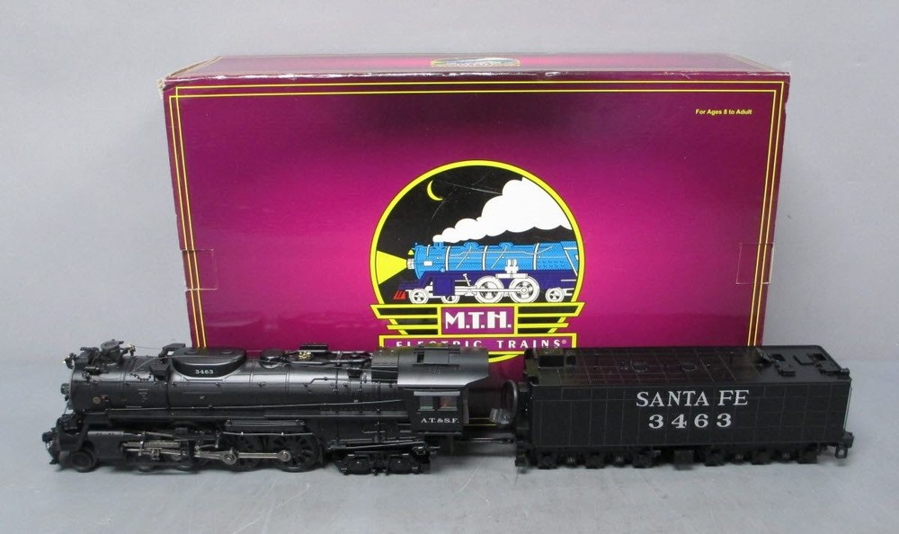 MTH 20-3135-1 O Santa Fe 4-6-4 Hudson Steam Loco & Tender w/PS2 LN/Box