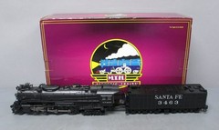 MTH 20-3135-1 O Santa Fe 4-6-4 Hudson Steam Loco & Tender w/PS2 LN/Box