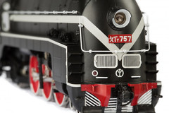 HO Eisenbahn Canada HO-002/3 Pashina SL7 Steam Locomotive China Railway #757 NIB