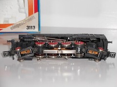 Rare Marklin 3113 OBB Steam Tank Loco. 3 rail AC.Excellent Cond.Lights.HO. Boxed