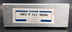 Tenshodo HO Gauge 139 FE Hudson 4-6-4 Steam Locomotive w/ Tender Santa Fe #3463