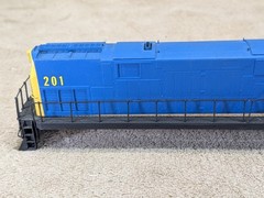 ALCO C-420 HH High Hood D&H #201 SHELL – BENT RAILING