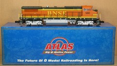 Atlas O 6854-1 BNSF Dash 8-40BW Diesel Engine w/TMCC/RS O-Gauge *