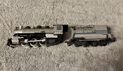 Bachmann HO Scale Union Pacific Steam Locomotive w/ Tender #4441 Grey Imtested