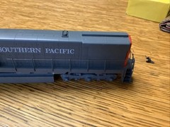 Unknown Brand Southern Pacific 7151 Ho Locomotive Used Tested