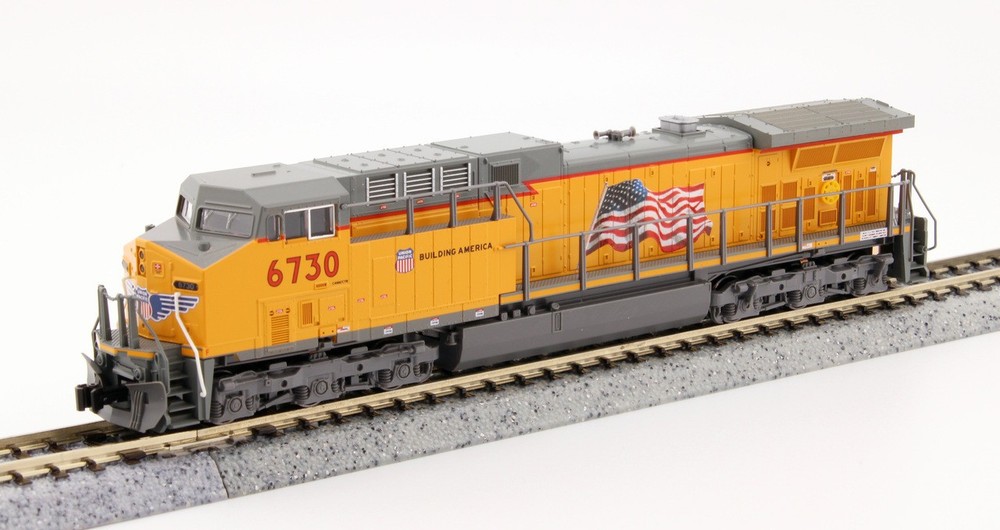 Kato 176-7040 N Scale UP Union Pacific GE AC4400CW Diesel Locomotive #6730 NIB