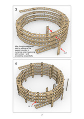 HO Scale Single Track Helix For Model Trains Radius: 22″ Height 12″, 2.5 Levels