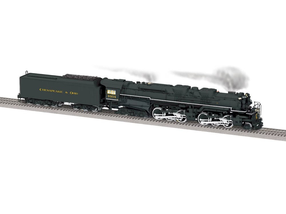 LIONEL 6-82767 Chesapeake & Ohio Allegheny 2-6-6-6 Loco & Tender #1601 (C-8)