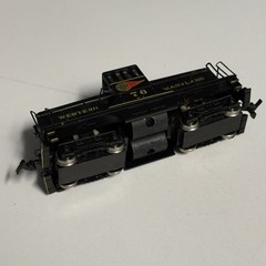 Bachmann Spectrum HO GE 44 Ton Diesel Switcher Western Maryland #75 W/ Box WORKS