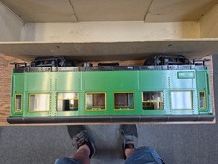 LGB 3062 OBB AUSTRIAN PASSENGER CAR EARLY BOX PRE OWNED G SCALE 1:22.5