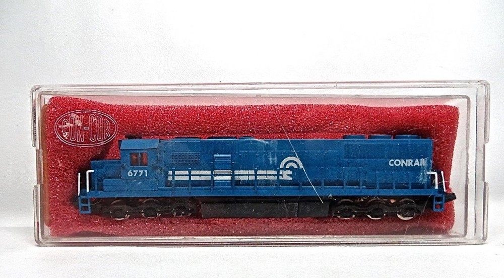 N Gauge 002651 CONRAIL Powered SD50-2 w/ Cab 8416 Excellent Tested Original Box