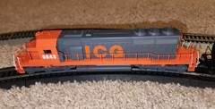 Scale Trains SXT38809 ICG SD40-2 6043 DCC Sound Illinois Central Gulf HO Scale