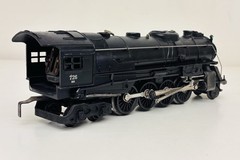 Lionel Postwar 2-8-4 Berkshire Steam Locomotive 726RR & Whistle Tender 2046W