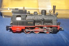 ARNOLD N STEAM LOCOMOTIVE BR 89 7566 ELECTRIC TRAIN 0222