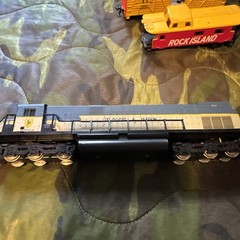 Life-Like HO Burlington Durango Virginia Rhode IslanAlco Century C628 Locomotive