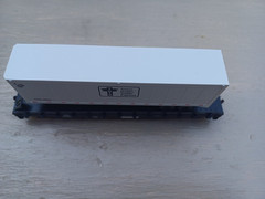 Walthers HO Trainline Norfolk Southern 50′ Flatcar w/Totem Ocean Intermodal NS