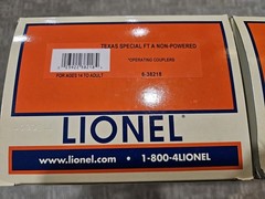 LIONEL O Scale 6-38217 6-38218 TEXAS SPECIAL FT Diesel AA Set