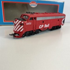 Model Power Mehano 6602 CP RAIL HO F9 Diesel Locomotive Collectible W Box 1969