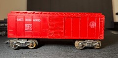 5 pc Vintage Marx O Ga Trains~ #666 Locomotive & New York Central Tender caboose