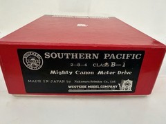 Westside WMC HO Southern Pacific 2-8-4 Class B-1 Steam Engine Mighty Canon Motor