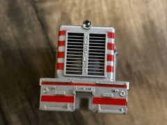 Athearn #46 Silver/Red Hustler Diesel Switcher Engine Locomotive Shell, HO Scale