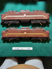 WILLIAMS O SCALE PENNSYLVANIA EP-5 #360 POWERED AND #368 DUMMY