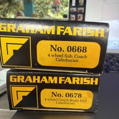 NIB Graham Farish Masterpieces in Miniature No 0668 and 06678