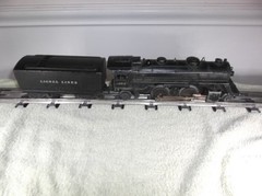 Lionel 1654 w/1654T Steam 2-4-2 Electric Toy Train Locomotive 1946-47 Postwar