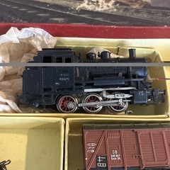 Märklin H0 3200 Train Set Vintage Steam Locomotive 3000 W/ Track Untested Used