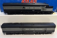Atlas O Master 3 Rail New York Central FM Erie-Built PWR A and DMY B
