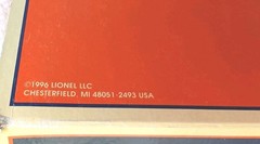 Vtg Virginian Rectifier 6-28823 (1996) 0-27 O Gauge Yellow&Blue Railway New