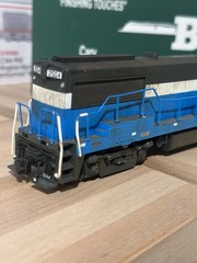 Bowser HO GE U25B Great Northern #2504 Diesel DCC&Sound Weathered