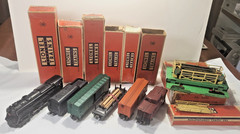 LIONEL 1953 Postwar 2211WS Steam Freight Train Set w/Master Set Box & OBs, VG+