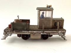 On30 Freelance Skagit M.A.C. Gas Railcar Kit 3D Printed With Cab Interior Detail