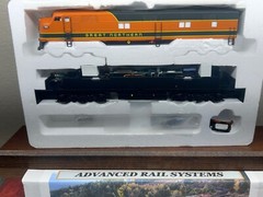 GREAT NORTHERN E7A DCC / QUANTUM SOUND MARS ” EMPIRE BUILDER ” HO Scale NEW OOP
