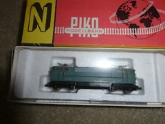 Vintage N Scale Piko 5/4102 SNCF BB 9210 E-Lok Locomotive in Box
