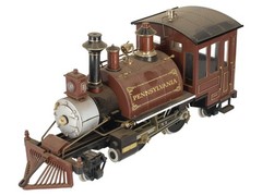 Aristo-Craft 21001 G Scale Pennsylvania Railroad Rogers 2-4-2 Steam Locomotive