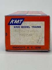 KMT Kris Model Trains Bicentennial 1776-1976 Box Car O Gauge Vintage w/ Box С7+