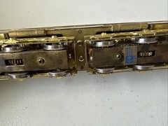 Custom NJ Brass EL-307 HO Brass Train New York Central Class P-2 Electric ~AS IS